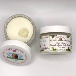 Cool Mint Deep Tissue Crystal Infused Body Butter