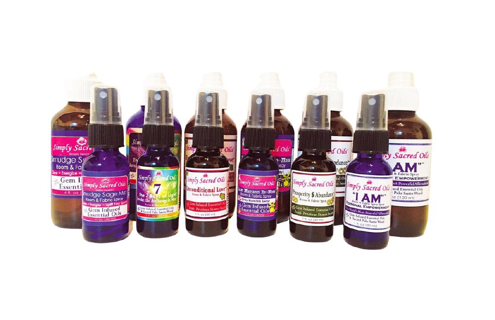 SIMPLY SACRED OILS Website